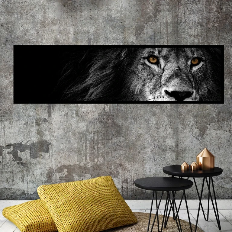 تابلو بکلیت طرح حیات وحش شیر مدل B-7367