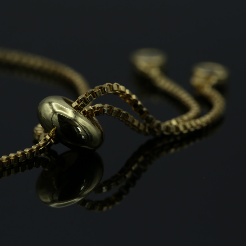 دستبند طلا 18 عیار دخترانه مدل فرشته P1008