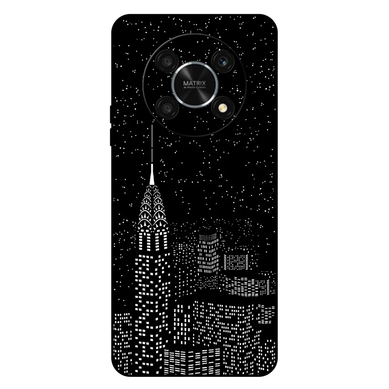 کاور مگافون طرح نیویورک مدل 7768 مناسب برای گوشی موبایل آنر X9 4G / 5G / X30