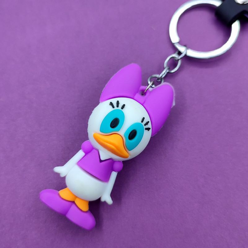 جاکلیدی دخترانه مدل سیلیکونی طرح اردک