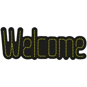 تابلو ال ای دی طرح Welcome کد 10390