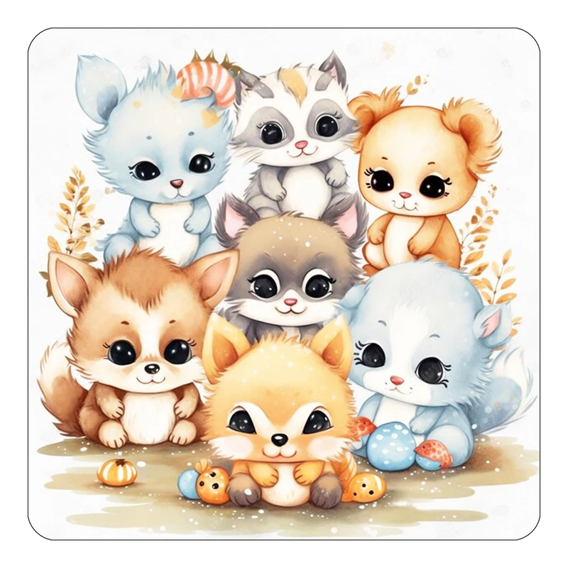 مگنت کاکتی طرح حیوانات کارتونی مدل mp28516