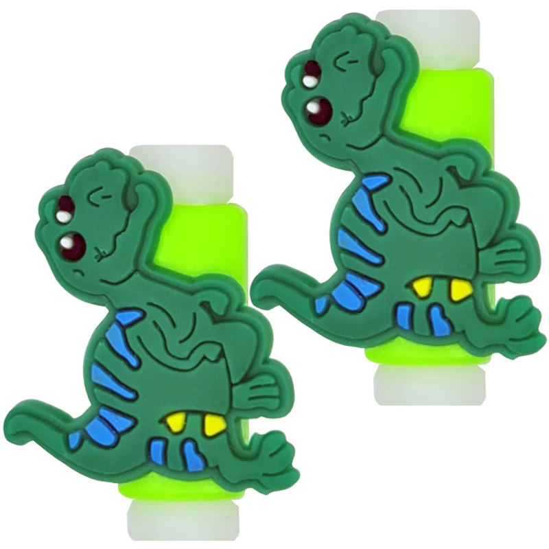 محافظ کابل مدل Happy Dinosaur 02 بسته 2 عددی