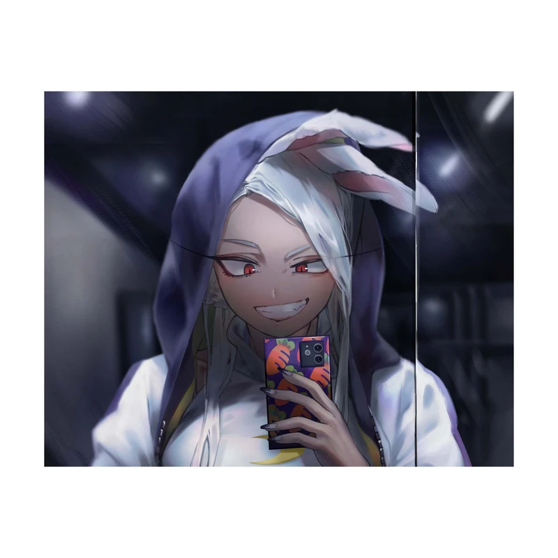 استیکر لپ تاپ و موبایل مدل انیمه مدرسه قهرمانان من رومی اوساگیاما My Hero Academia Rumi Usagiyama کد 4033