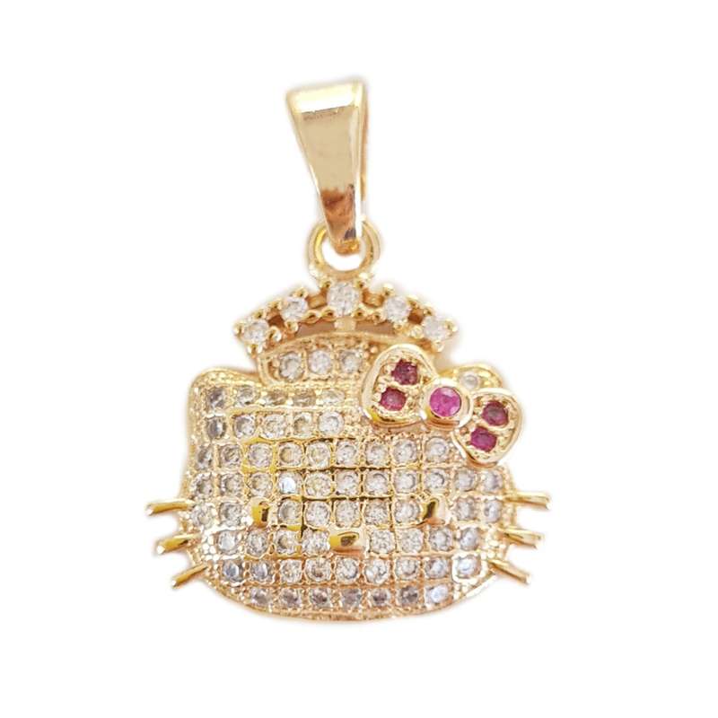 آویز گردنبند دخترانه مدل کیتی