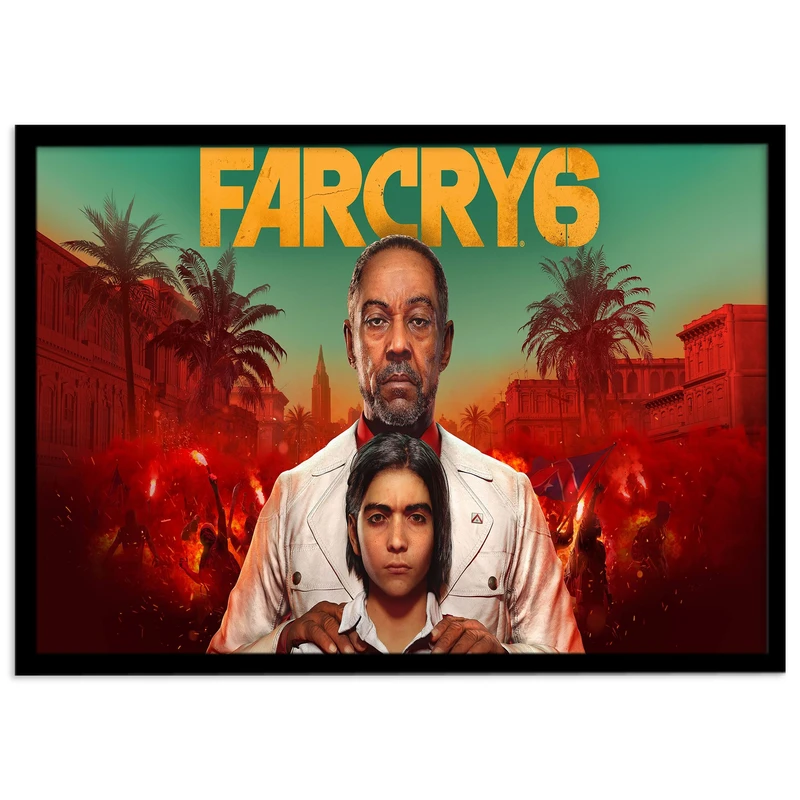 تابلو نوری بکلیت طرح بازی گیمینگ Farcry مدل B-s1400