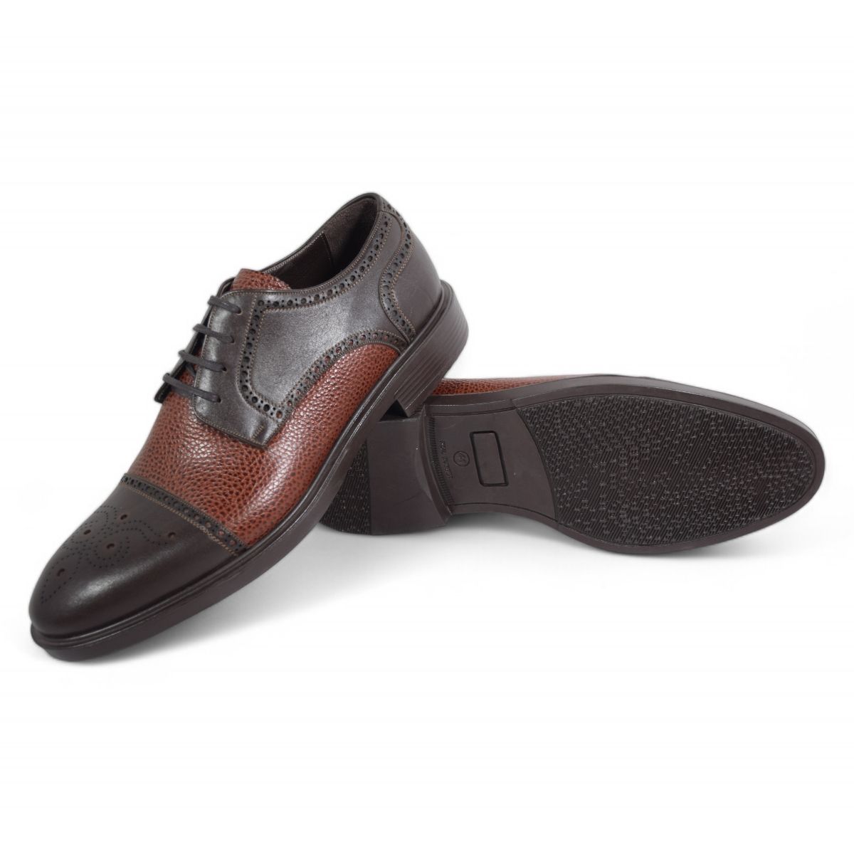 کفش مردانه چرمیران مدل pm1160 رنگ قهوه ای -  - 6