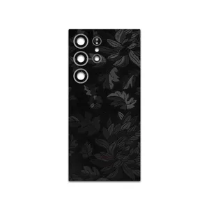 MAHOOT Black-Wildflower Cover Sticker for Samsung Galaxy S24 Ultra