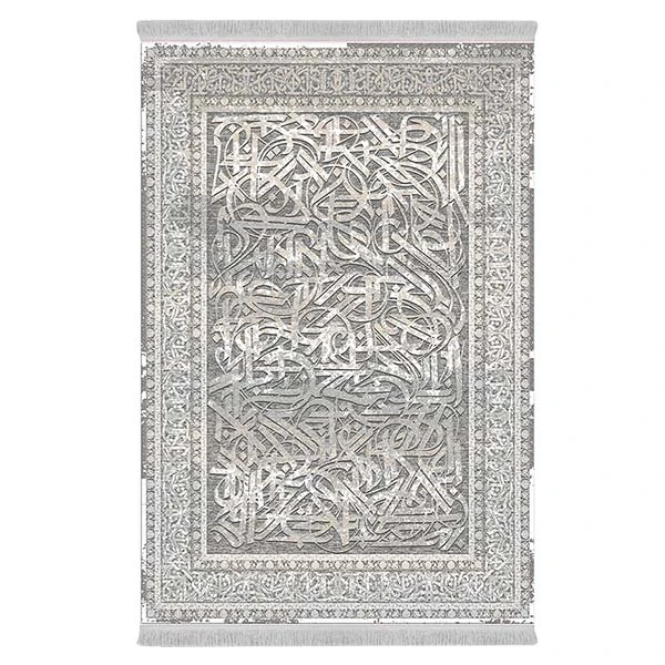 فرش پارچه‌ای دفه مدل فرشینه طرح مدرن کد 295