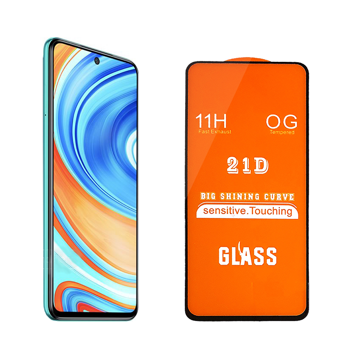 محافظ صفحه نمایش مدل F21mo مناسب برای گوشی موبایل شیائومی Redmi Note 9 Pro
