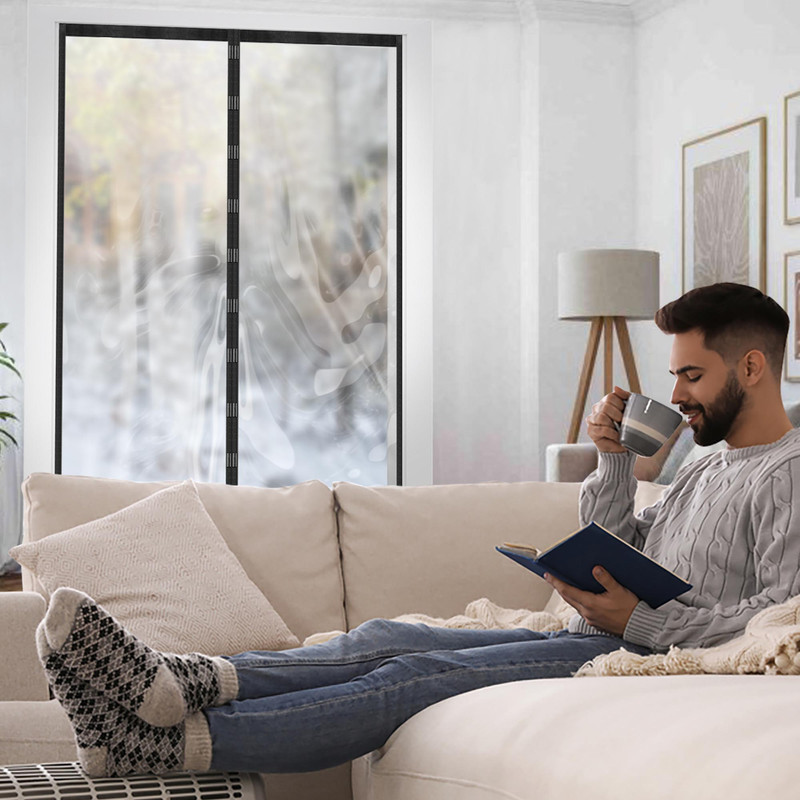 پرده مغناطیسی مدل پلاستیکی کد s2109 سایز 210×90 سانتی متر