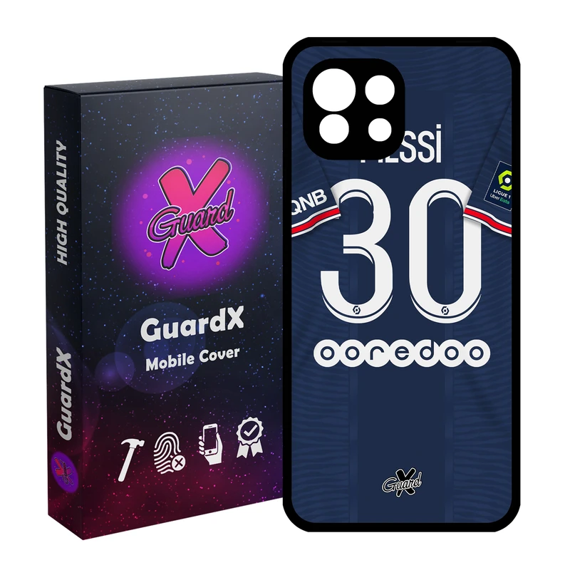 کاور گارد ایکس طرح Messi مدل Glass50356 مناسب برای گوشی موبایل شیائومی Mi 11 Lite