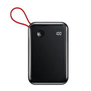 شارژر همراه باسئوس مدل Mini S Digital Display ظرفیت 10000 میلی آمپرساعت