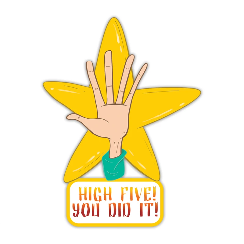استیکر لپ تاپ مدل High Five 