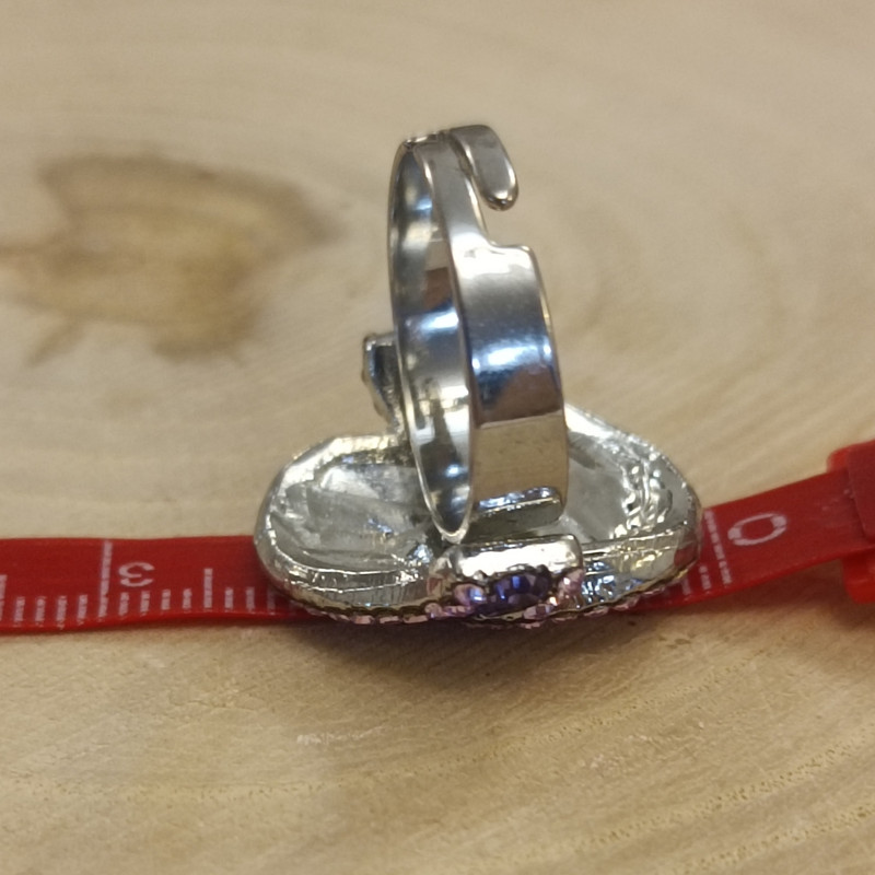 انگشتر زنانه مدل عروسکی نگین دار انگشتر زنانه مدل عروسکی نگین دار