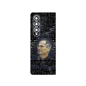 MAHOOT 2 Collage of Steve Jobs Cover Sticker for Samsung Galaxy Z Fold4