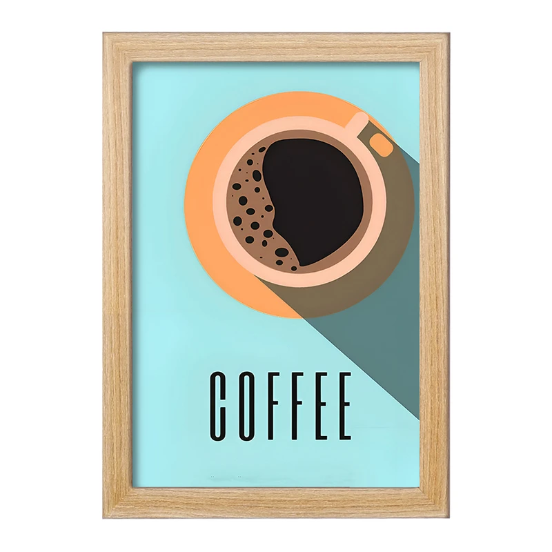 تابلو خندالو مدل قهوه (COFFEE) کد F10407