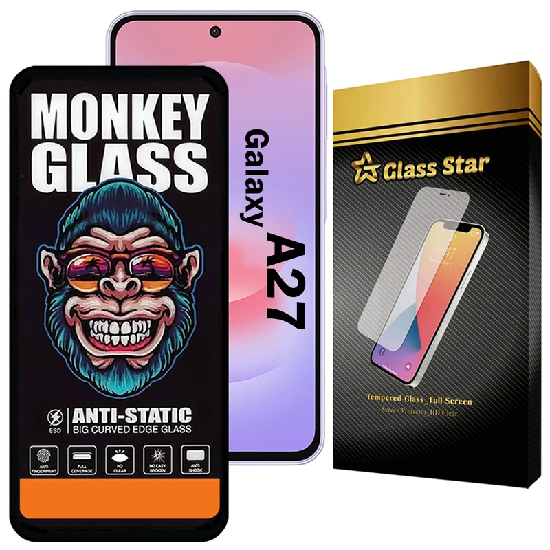 محافظ صفحه نمایش گلس استار مدل MONG مناسب برای گوشی موبایل سامسونگ Galaxy A27