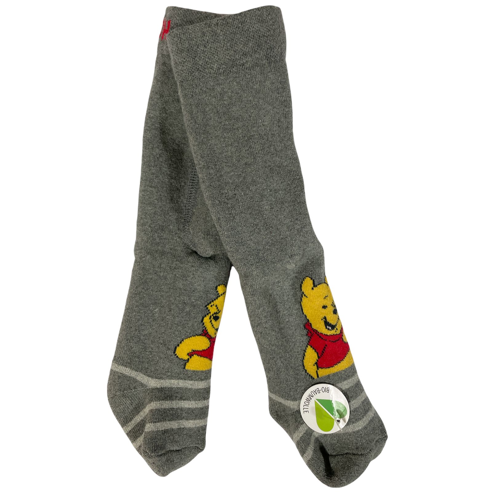 جوراب شلواری نوزادی دیزنی مدل 376617 تو پشمی پوه رنگ طوسی - - 1