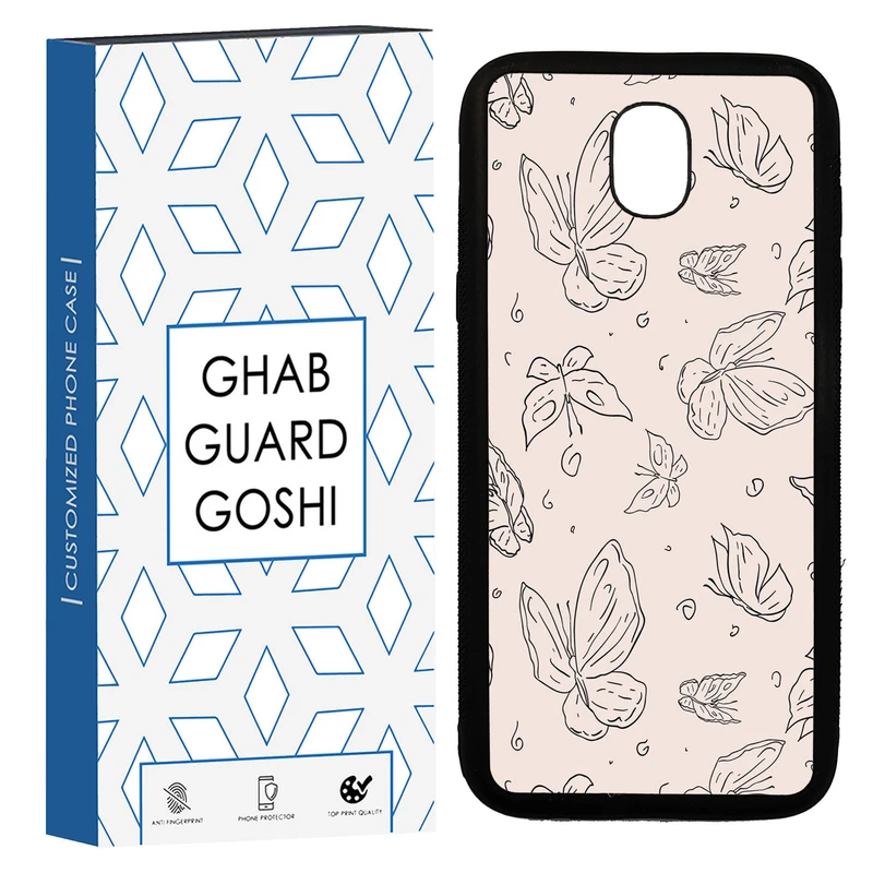 کاور قاب گارد گوشی طرح پروانه کد TPU-238 مناسب برای گوشی موبایل سامسونگ Galaxy J5 PRO