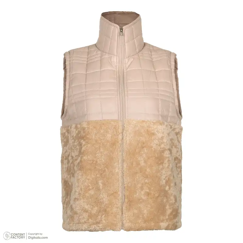 پافر زنانه نیزل مدل 0079-007 رنگ زرد