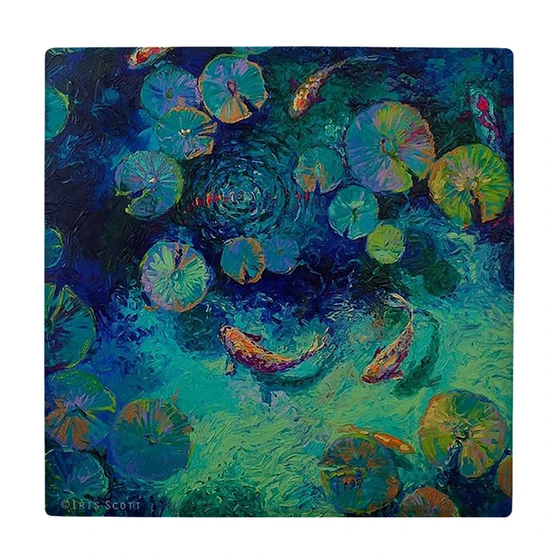  زیر لیوانی  طرح حوض ماهی کد    5978846_4856