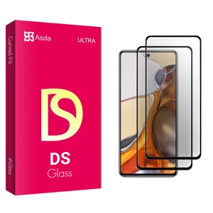 Asda DS Glass Ceramics Screen Protector For Xiaomi 11T Pro 5G 2107113SG Pack Of 2