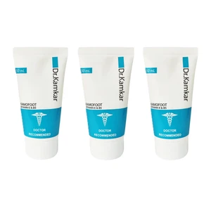 ژل ترک پا دکتر کامکار مدل کاموفوت حجم 50 میلی لیتر مجموعه 3 عددی