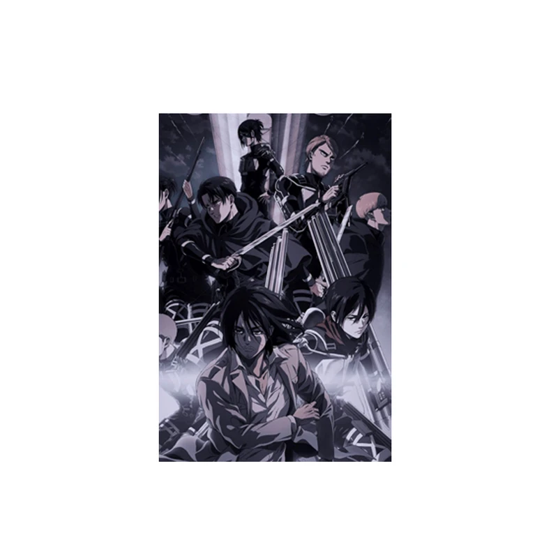 پوستر مدل ارن ییگر Eren yeager طرح انیمه Attack on titan کد 605