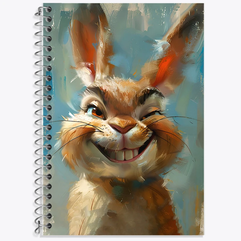 دفتر لغت 50 برگ خندالو طرح خرگوش کد F6597