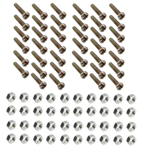 پیچ و مهره  مدل M3 15MM مجموعه 80 عددی