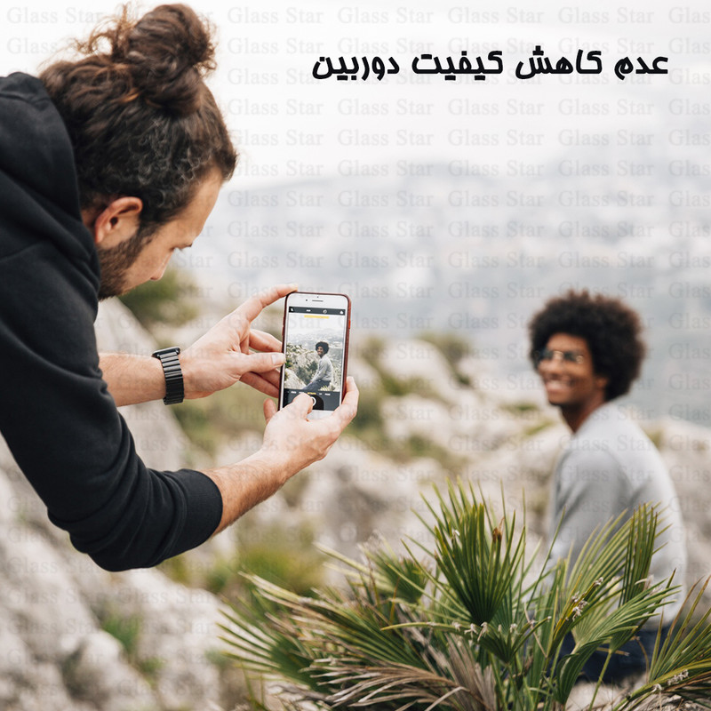 محافظ لنز دوربین گلس استار مدل LFUG20 مناسب برای گوشی موبایل شیائومی Redmi Note 14 Pro Plus 5G