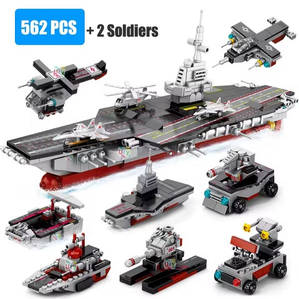 ساختنی مدل ناو هواپیمابر جنگی مدل WARSHIP کد 9001