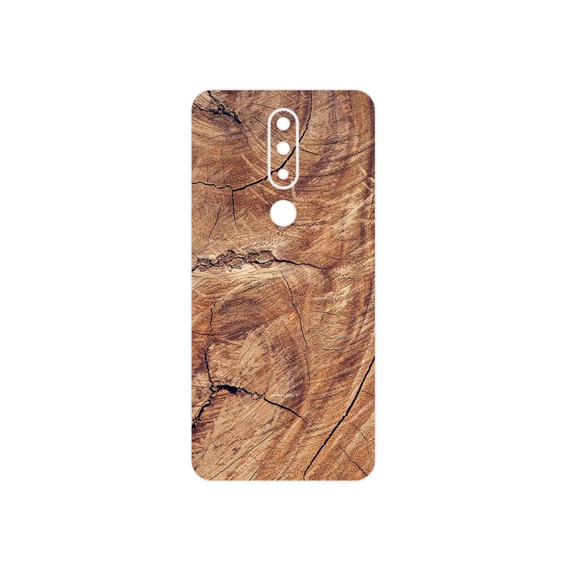 برچسب پوششی ماهوت مدل Wood Texture 5 مناسب برای گوشی موبایل نوکیا 5.1 Plus