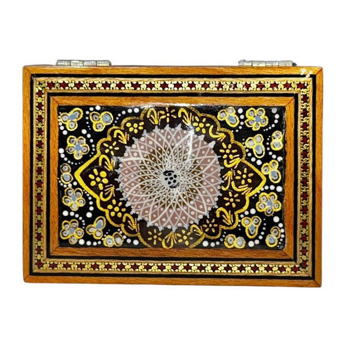 جاکارتی خاتم کاری چوبی مدل لولا دار هما