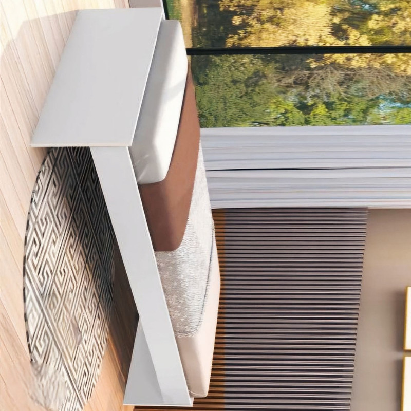 تخت خواب یک نفره مدل H40 سایز 90×200 سانتیمتر