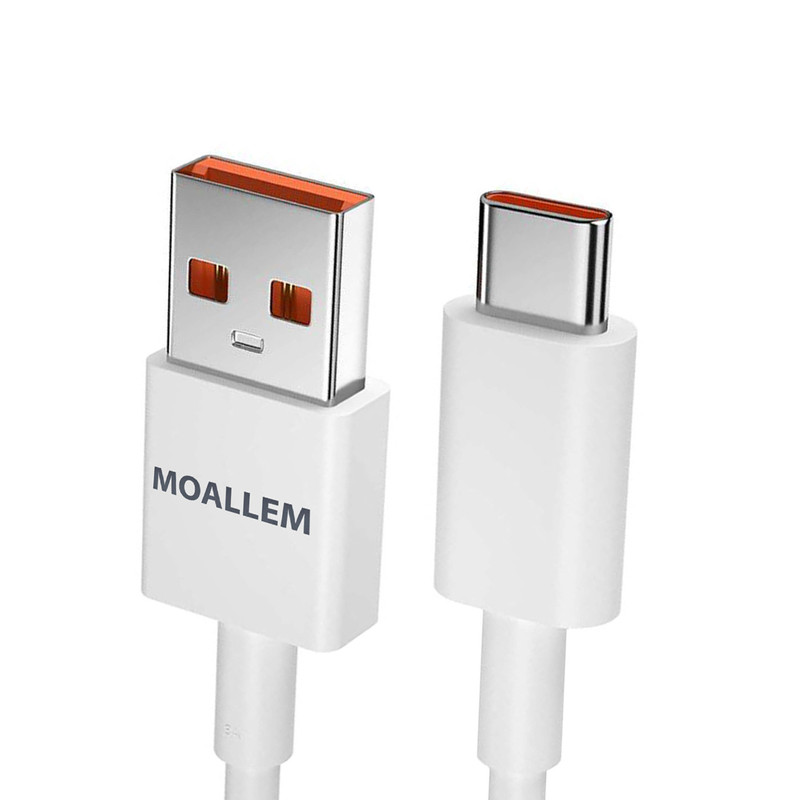 کابل تبدیل USB به  USB-C معلم مدل 33W-TURBO طول 1 متر