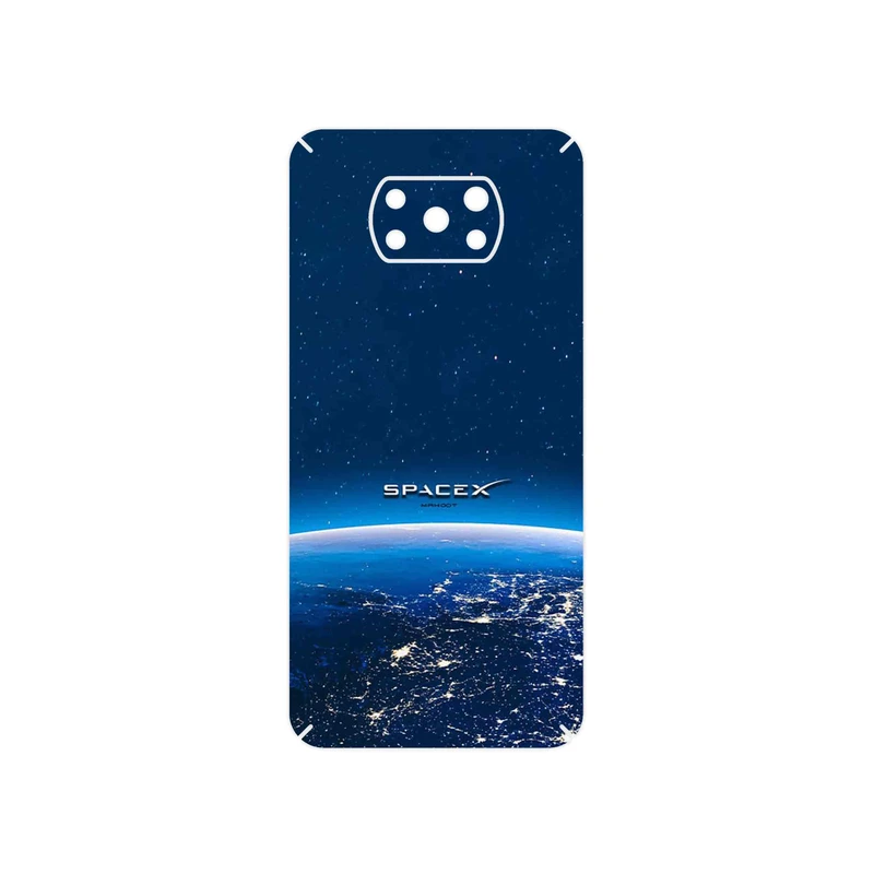 برچسب پوششی ماهوت مدل Space X مناسب برای گوشی موبایل شیائومی Poco X3 Pro