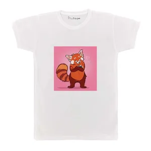 تی شرت بچگانه پرمانه طرح turning red کد pmt.1149