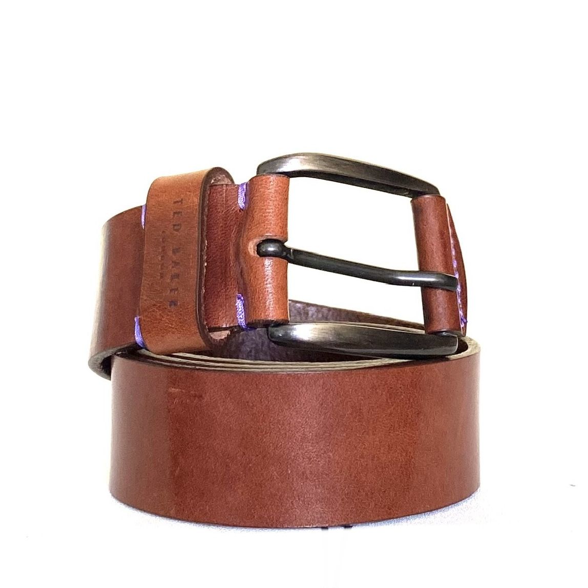 کمربند مردانه تد بیکر مدل TEXTUREDLEATHER -  - 6