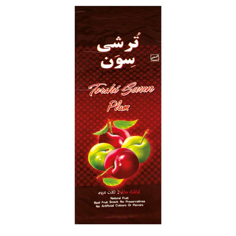 لواشک مخلوط هفت میوه آلوچه - 25 گرم بسته 20 عددی