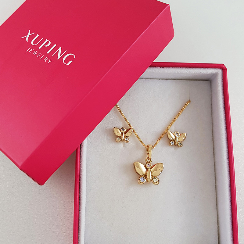 نیم ست دخترانه ژوپینگ مدل پروانه کد XP_924