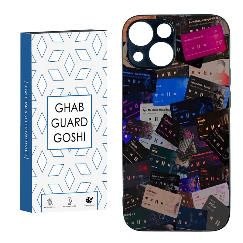 کاور قاب گارد گوشی طرح موزیک کد TPU-264 مناسب برای گوشی موبایل اپل IPHONE 13 MINI