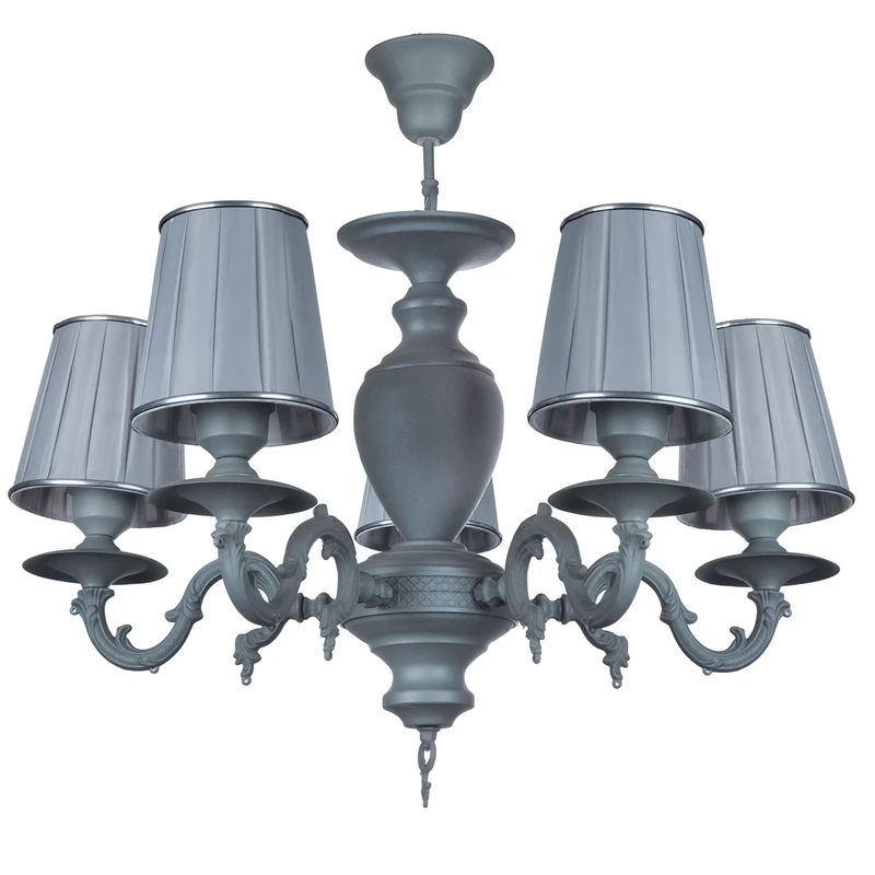 لوستر آویز پنج شعله چشمه نور کد S3678/5