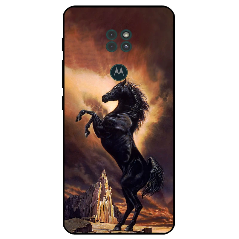 کاور مگافون طرح اسب مدل 2820 مناسب برای گوشی موبایل موتورولا Moto G9 / G9 Play