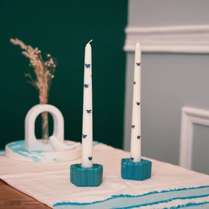 جاشمعی سرامیکی بومی مدل روژا بسته 2 عددی