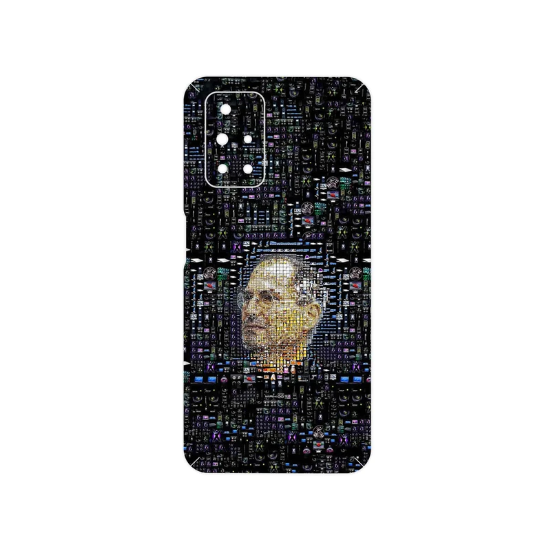 برچسب پوششی ماهوت مدل 2 Collage of Steve Jobs مناسب برای گوشی موبایل شیائومی Redmi 10 Prime