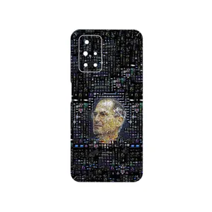 MAHOOT 2 Collage of Steve Jobs Cover Sticker for Xiaomi Redmi 10 Prime