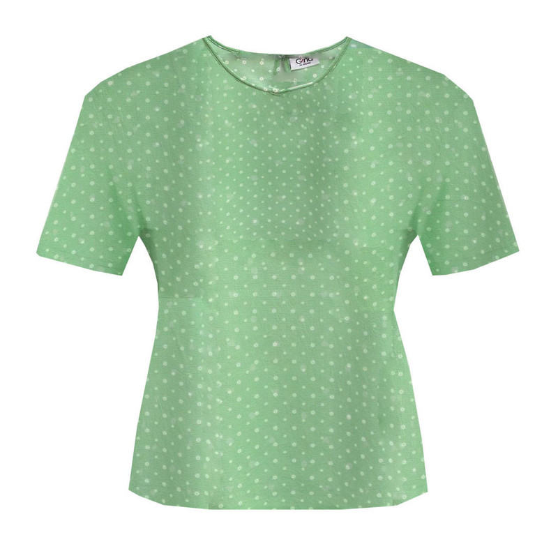 بلوز زنانه جینا مدل گلدار کد 3872