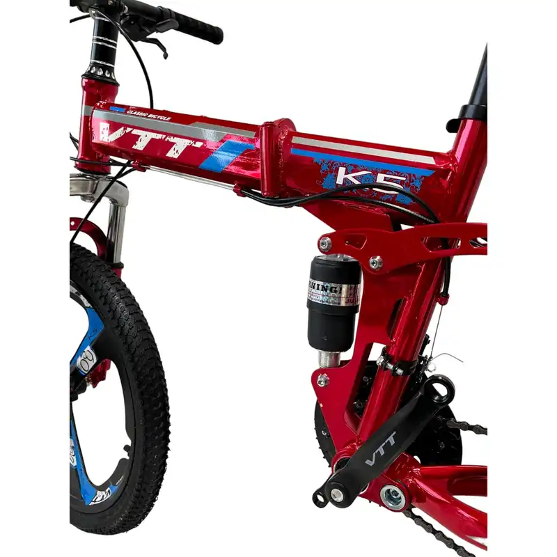 دوچرخه تاشو مدل وی تی تی سایز طوقه 26